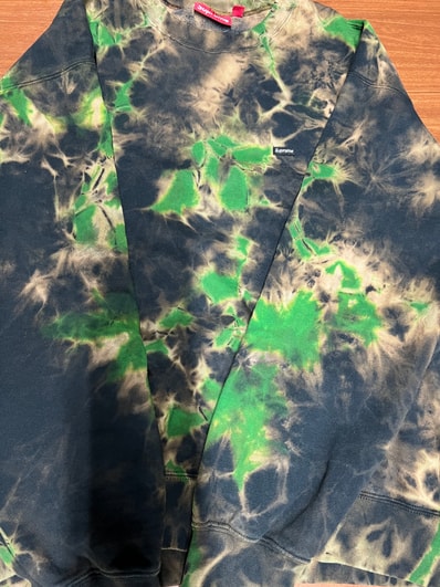 Supreme Small Box Crewneck (25FW) "Tiedye"