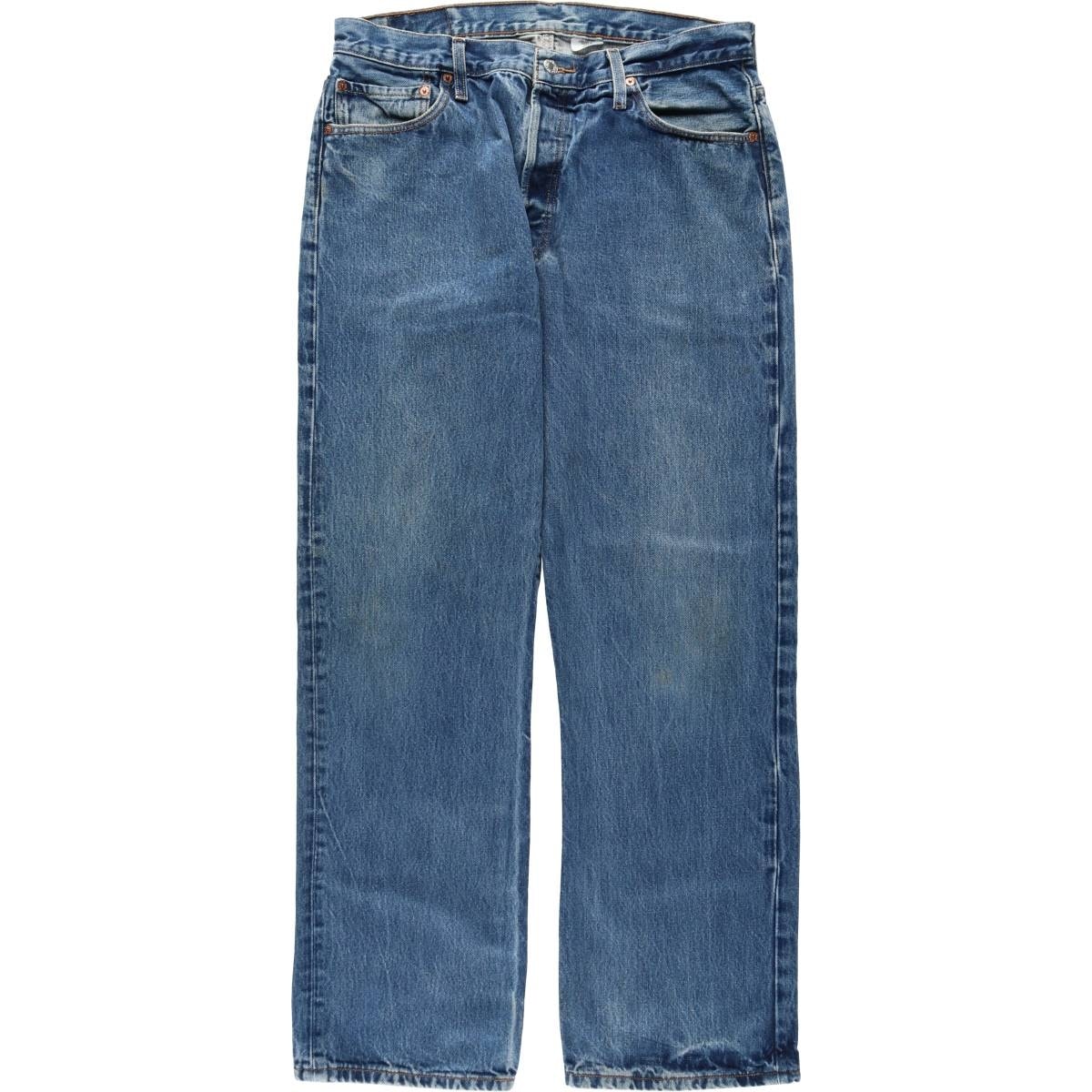 古着 00年代 リーバイス Levi's 501 ストレートデニムパンツ メンズw34相当/eaa622423