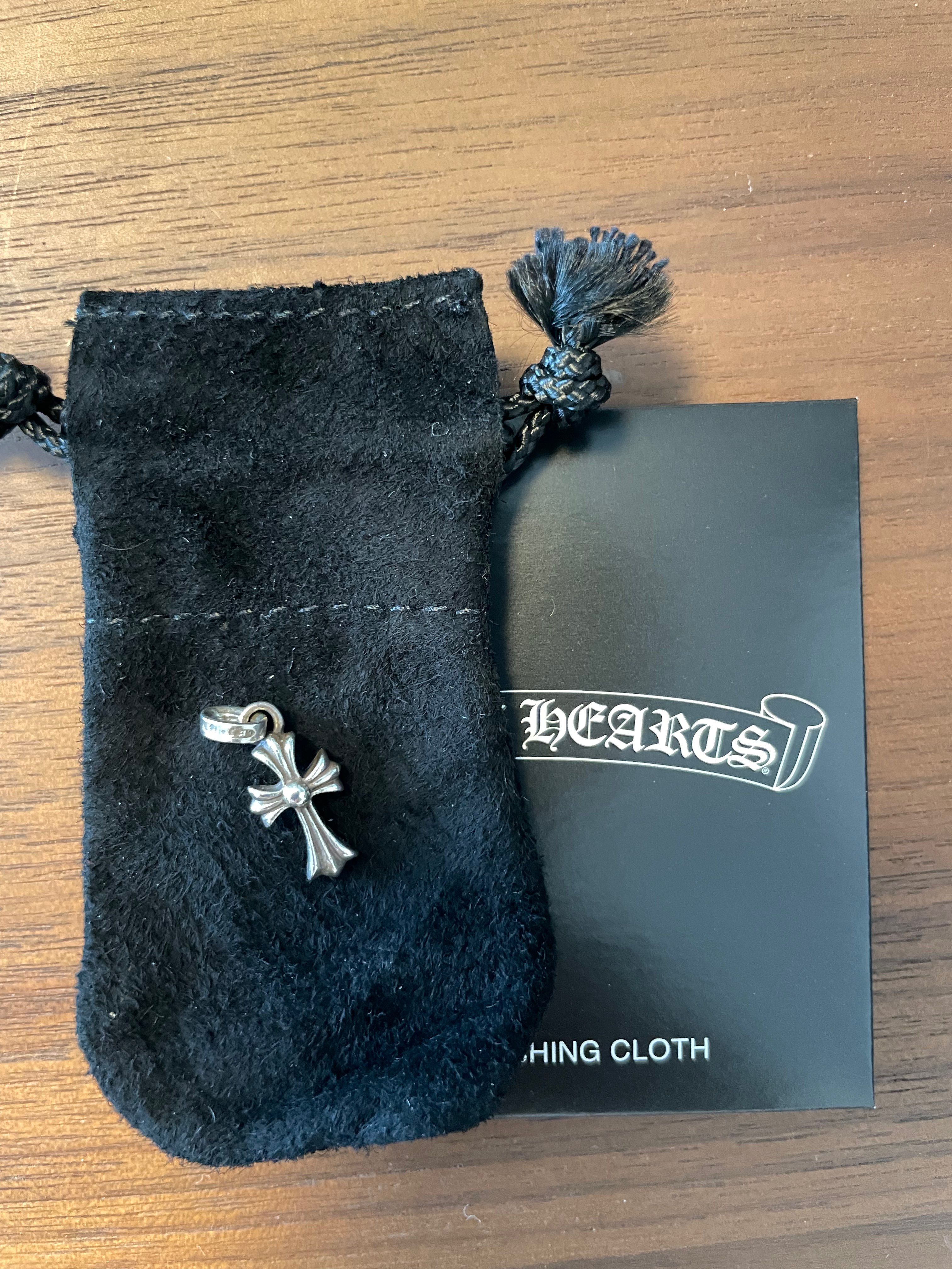 Chrome Hearts CH Cross Baby Fat Charm "Silver"