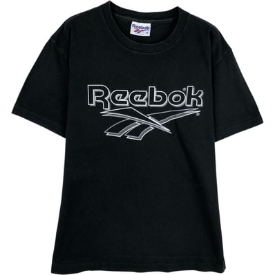 古着 90年代 リーボック Reebok デカロゴ ロゴプリントTシャツ USA製 メンズM相当 ヴィンテージ/eaa639222