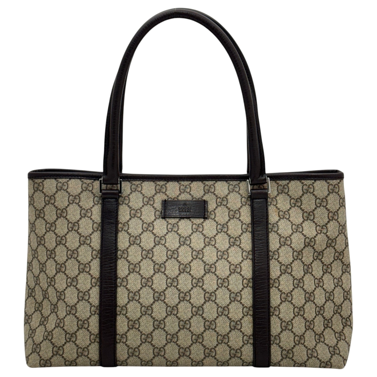 GUCCI GG Plus Tote Bag "Brown"