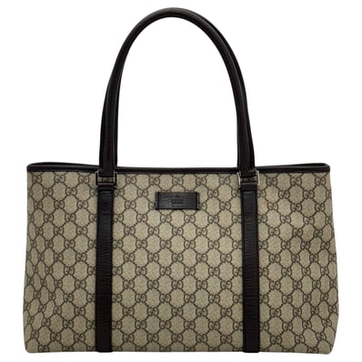 GUCCI GG Plus Tote Bag "Brown"