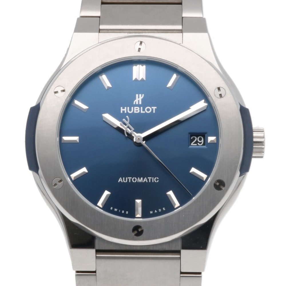 ウブロ クラシックフュージョン 腕時計 時計 チタン 510.NX.7170.NX 自動巻き メンズ 1年保証 HUBLOT  中古