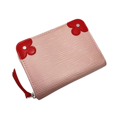 ☆☆LOUIS VUITTON ルイヴィトン エピ ブルーミングコーナー ジッピーコインパース M62971 ローズバレリーヌ 小銭入れ 布袋有