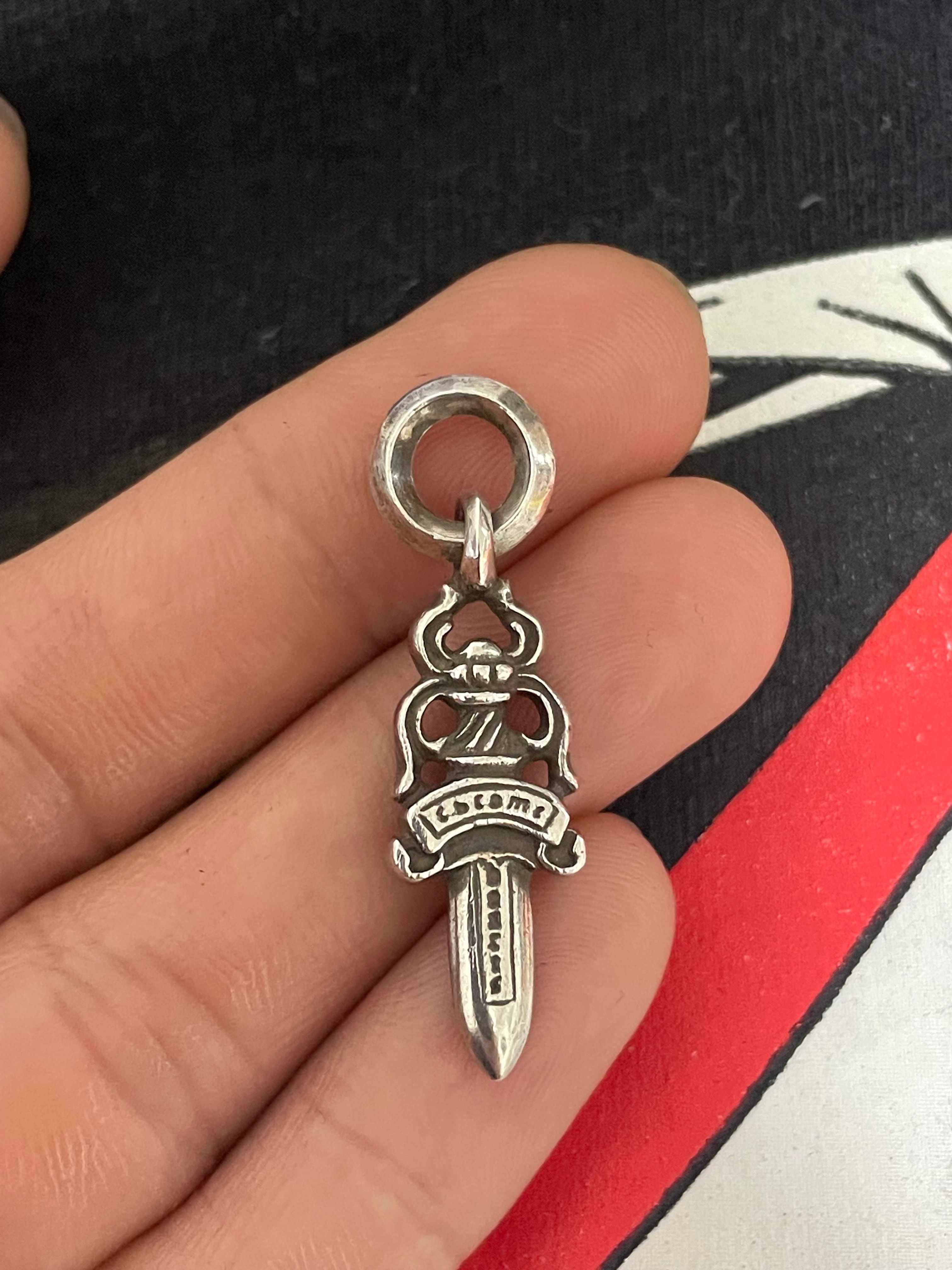 Chrome Hearts # 5 Dagger Charm "Silver"