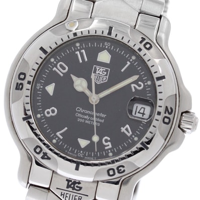 タグホイヤー 6000シリーズ デイト WH5114-T1 メンズ 【中古】