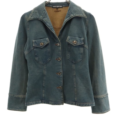 FOXEY NEW YORK フォクシー ニューヨーク 日本製 ジャケット 38 ブルー系