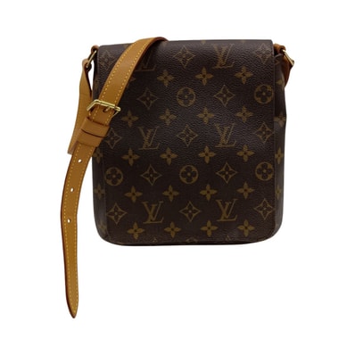 LOUIS VUITTON ルイヴィトン モノグラム ミュゼット・サルサ ショルダーバッグ M51258 ブラウン