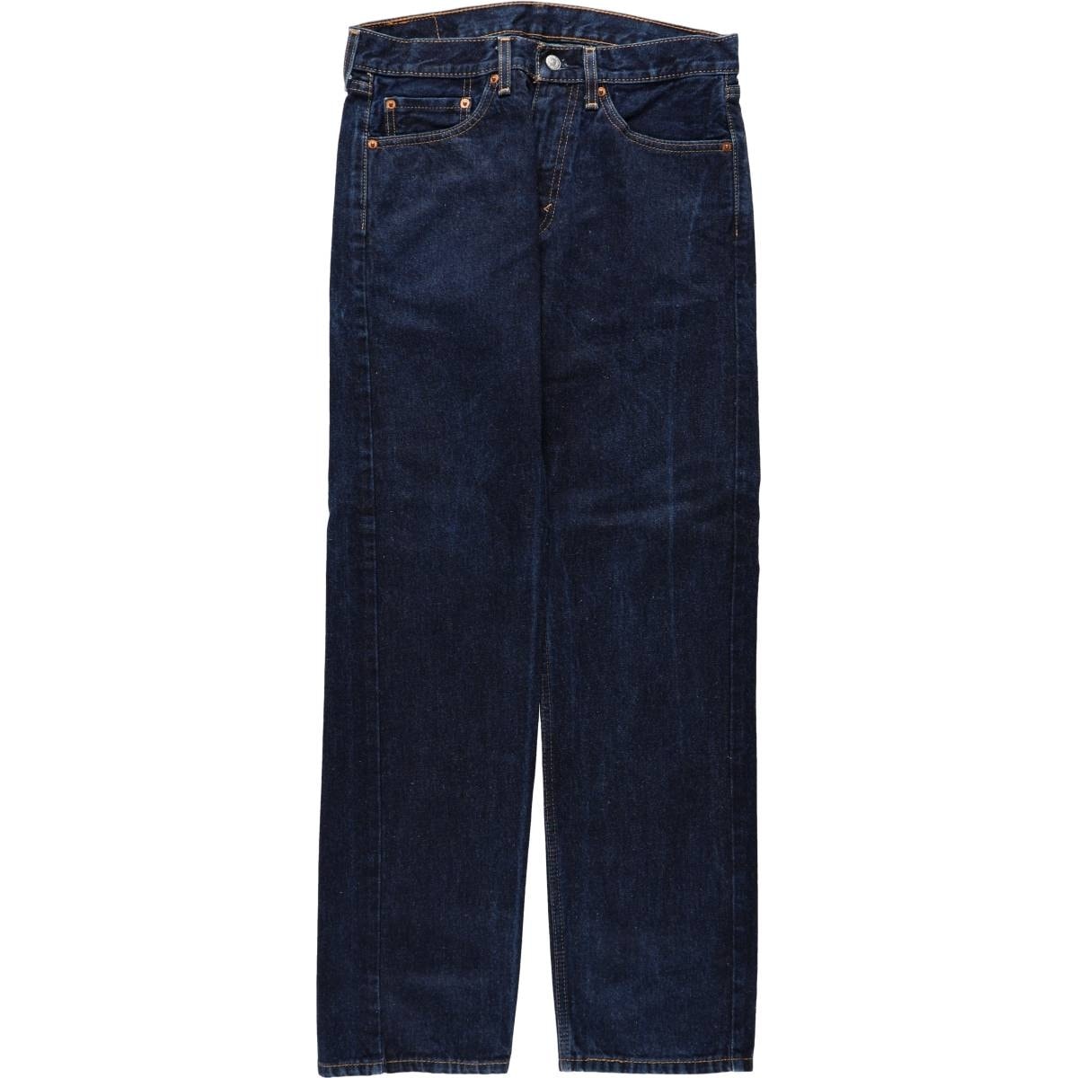 古着 リーバイス Levi's 505 テーパードデニムパンツ メンズw32相当 濃紺/eaa681480