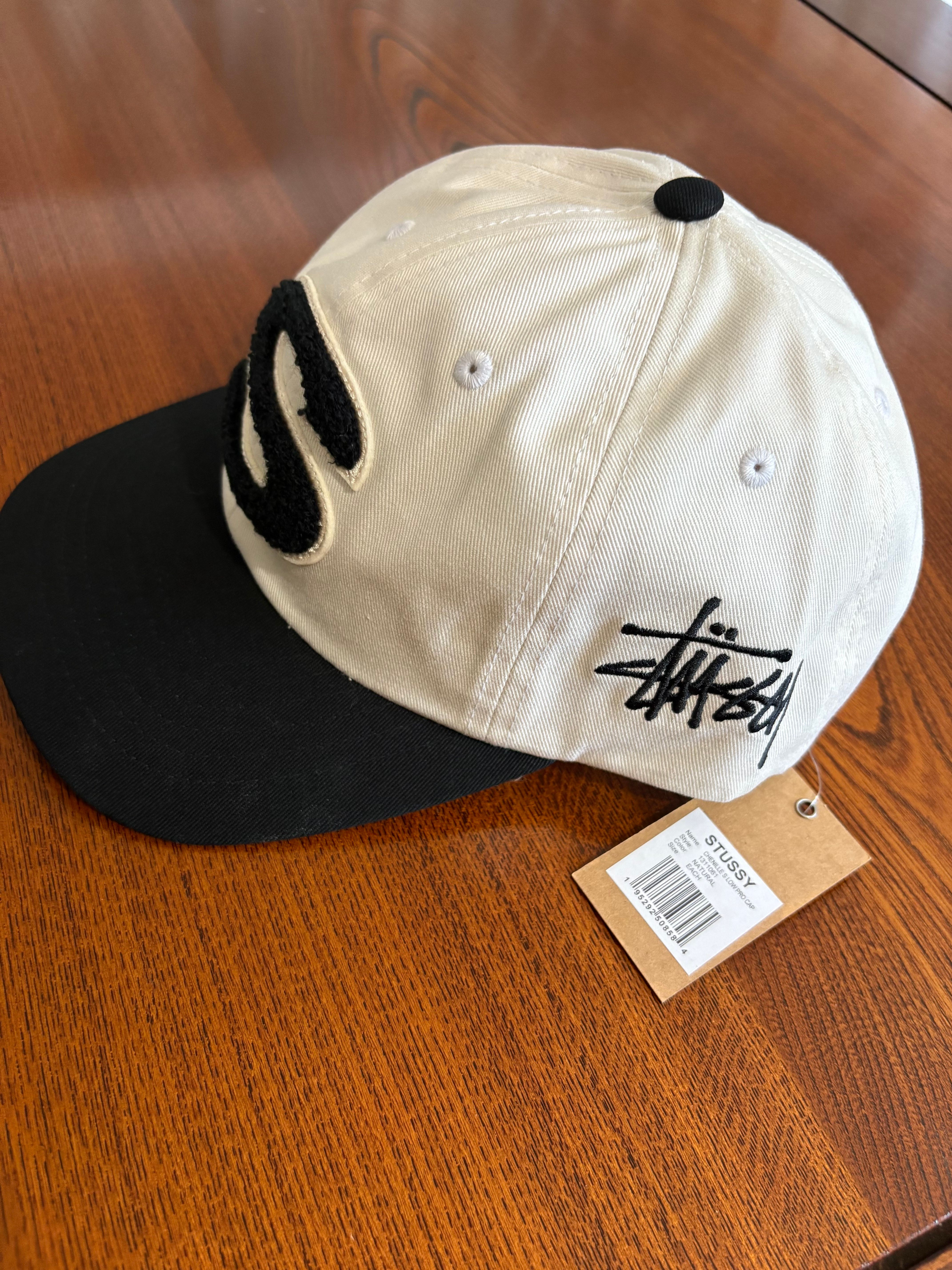 Stussy Low Pro Chenille S Snapback "Natural" 1311061