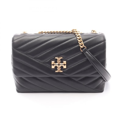 トリーバーチ Tory Burch KIRA CHEVRON SMALL ショルダーバッグ バッグ レザー レディース ブラック系 90452001 【新品】