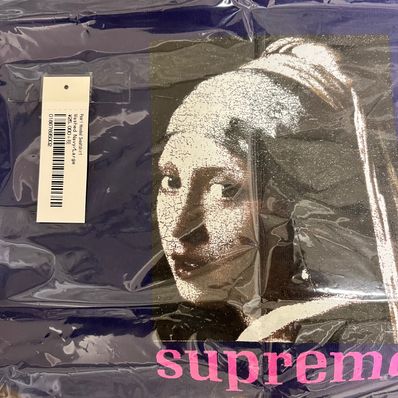 Supreme Pearl Hooded Sweatshirt "Navy"