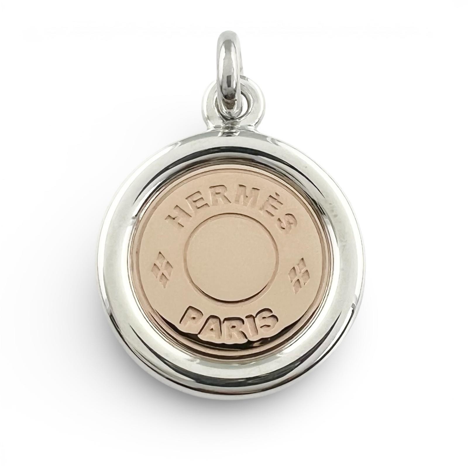 極美品 エルメス ペンダントトップ シルバー レディース