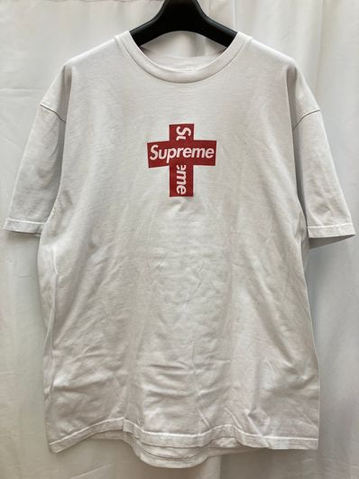 Supreme Cross Box Logo Tee "White"
