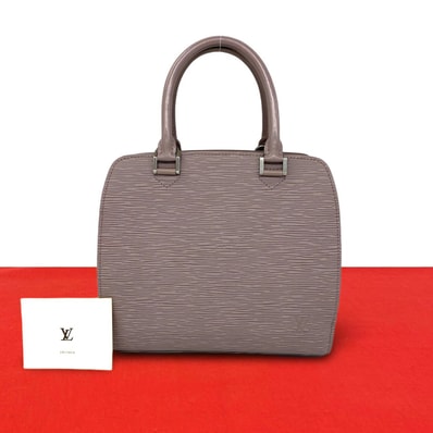LOUIS VUITTON ルイヴィトン ポンヌフ エピ レザー ハンドバッグ リラ パープル
98714