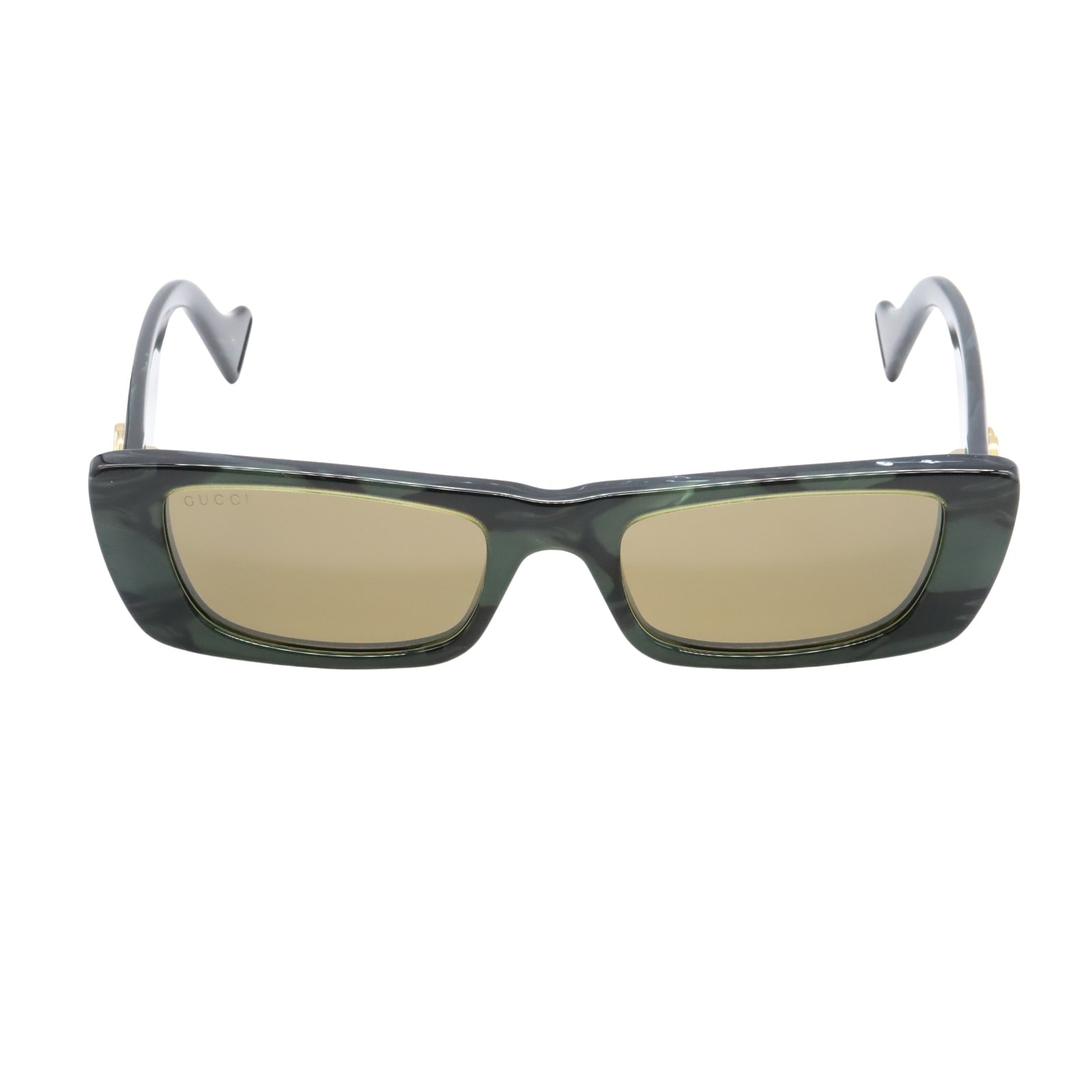 グッチ GUCCI サングラス サングラス 衣料品 プラスチック ニッケル メンズ レディース グリーン系 GG0516S-014/INT/SUN 【新品】