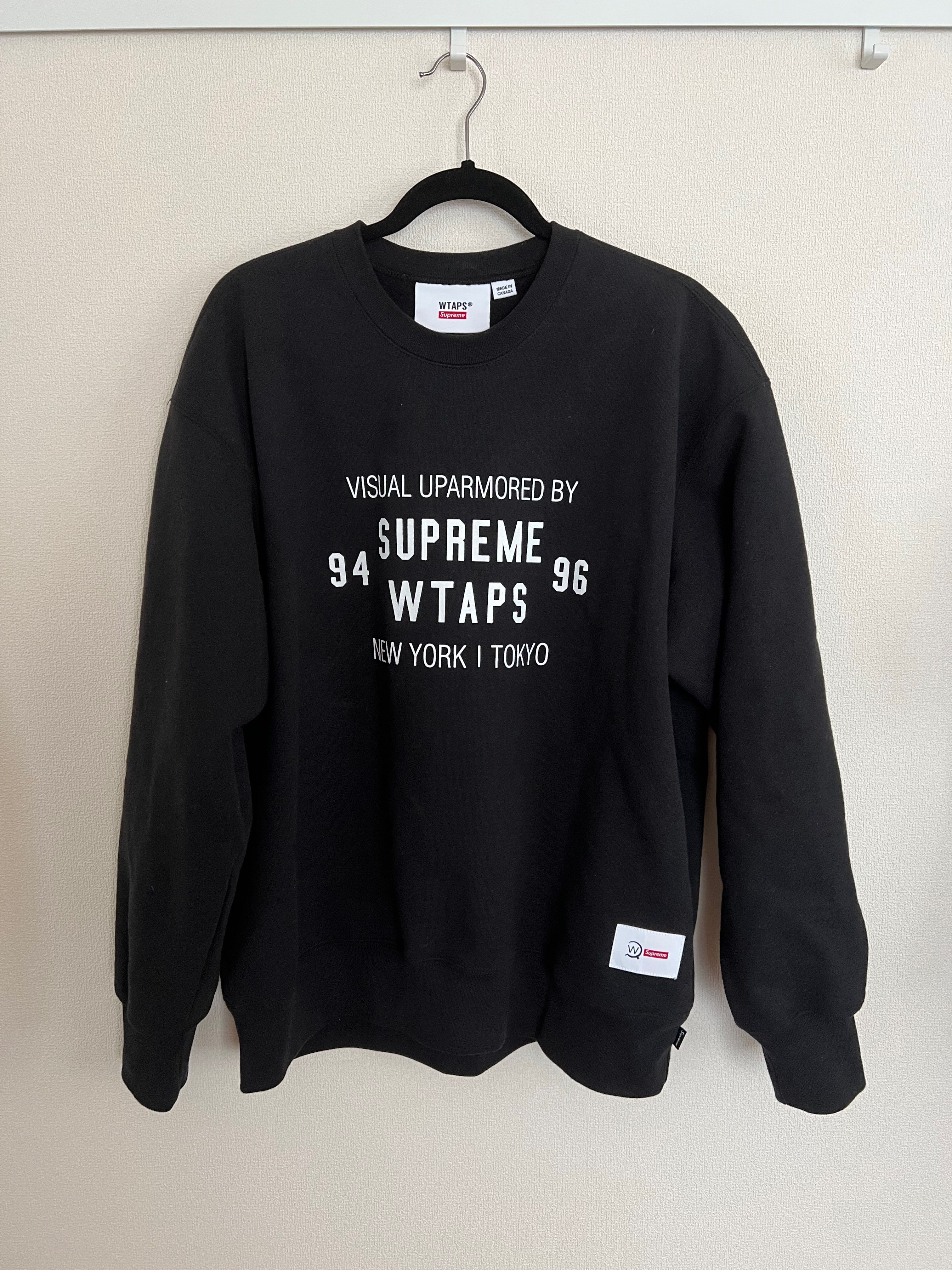 Supreme / WTAPS Crewneck "Black" 21274SPD-CSM03S