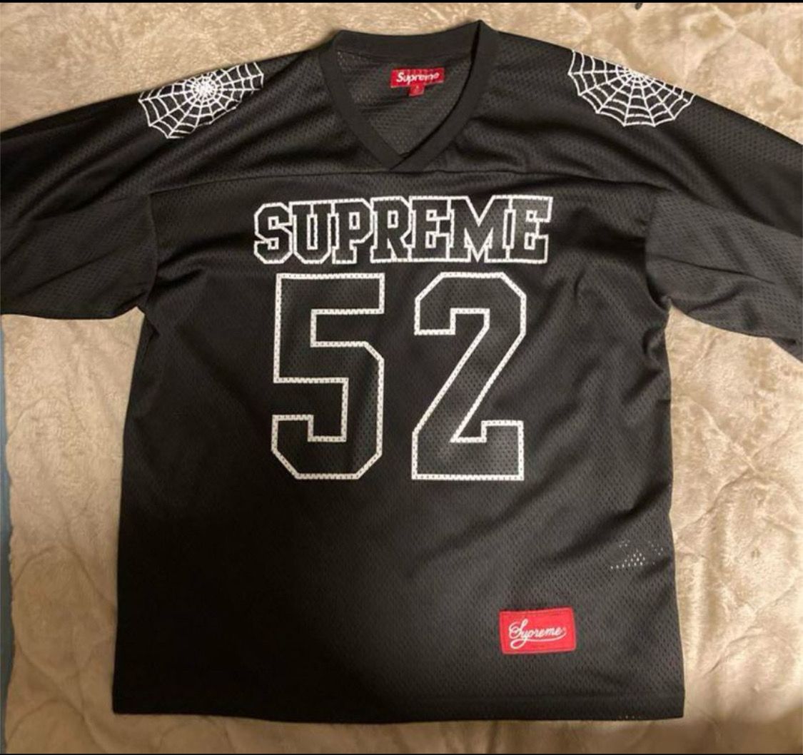 Supreme ブラックジャージ 52 スパイダーウェブデザイン 楽天市場】2024SS Supreme / シュプリームSpiderweb Football