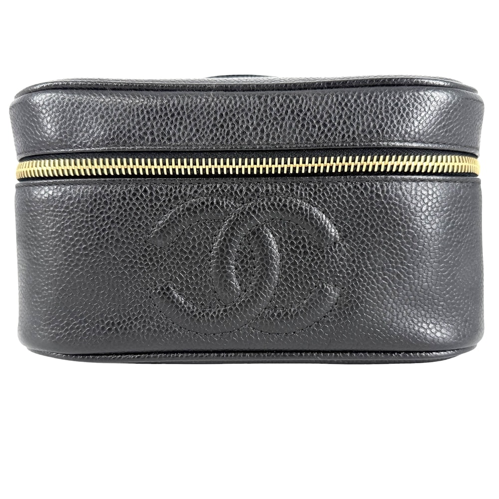 C (やや傷や汚れあり)】CHANEL シャネル バッグ バニティバッグ ココ