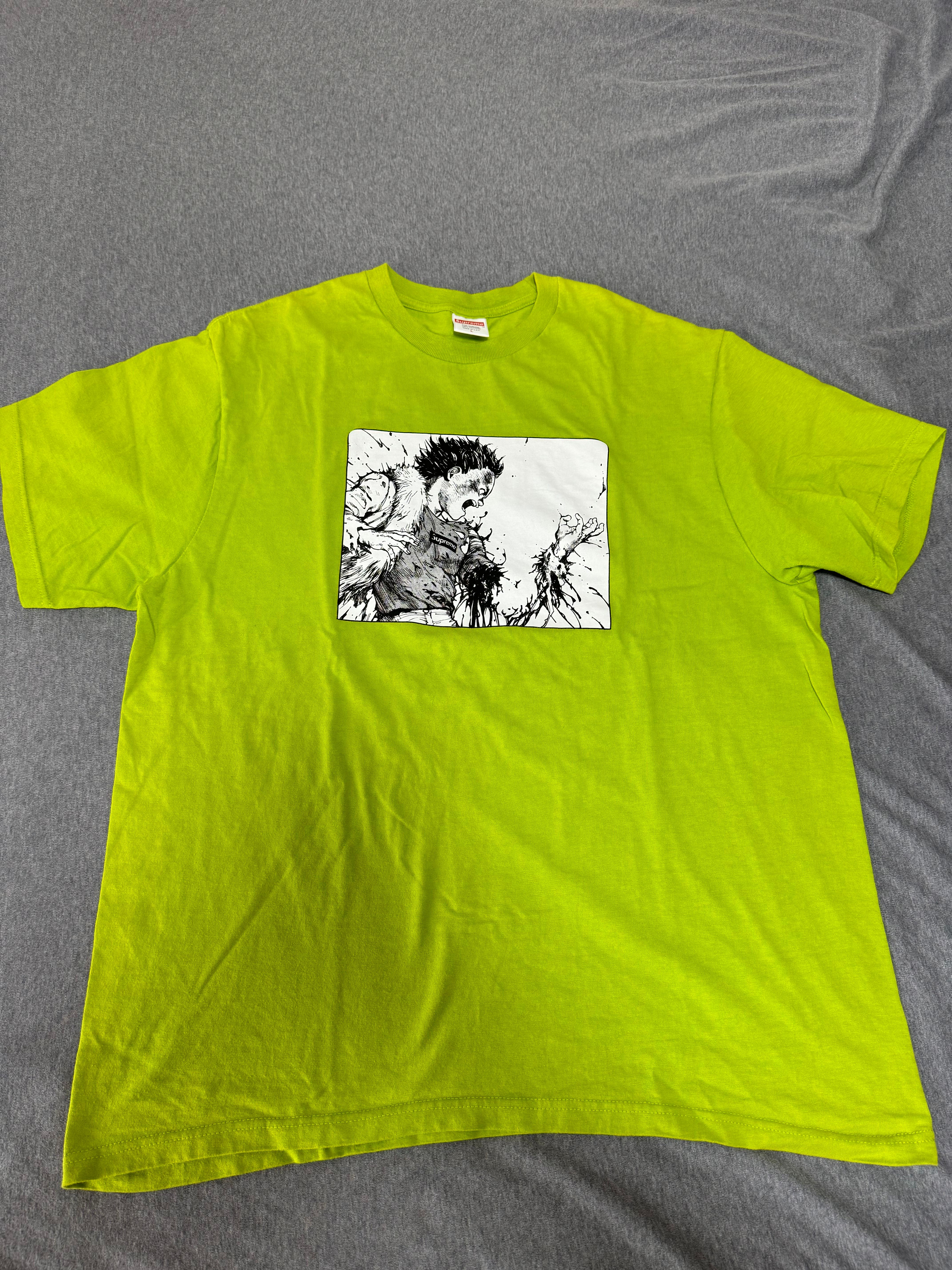 Supreme / AKIRA Arm Tee "Lime"