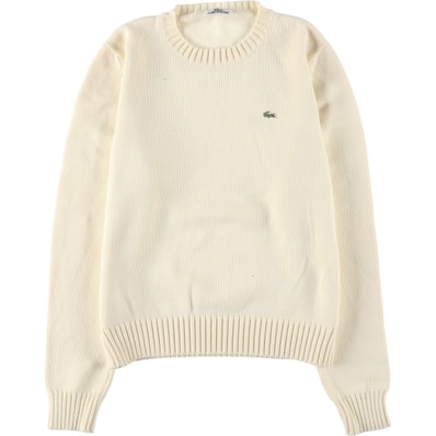 古着 ラコステ LACOSTE コットンニットセーター 40 レディースXS相当/eaa599345