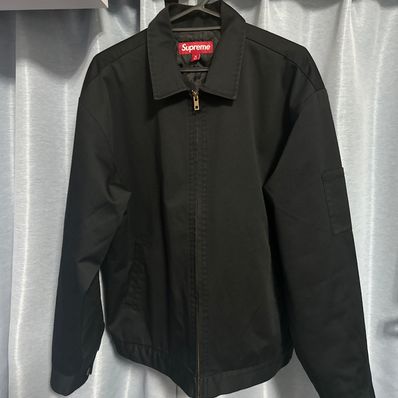 Supreme H.R. Giger Embroidered Work Jacket "Black"