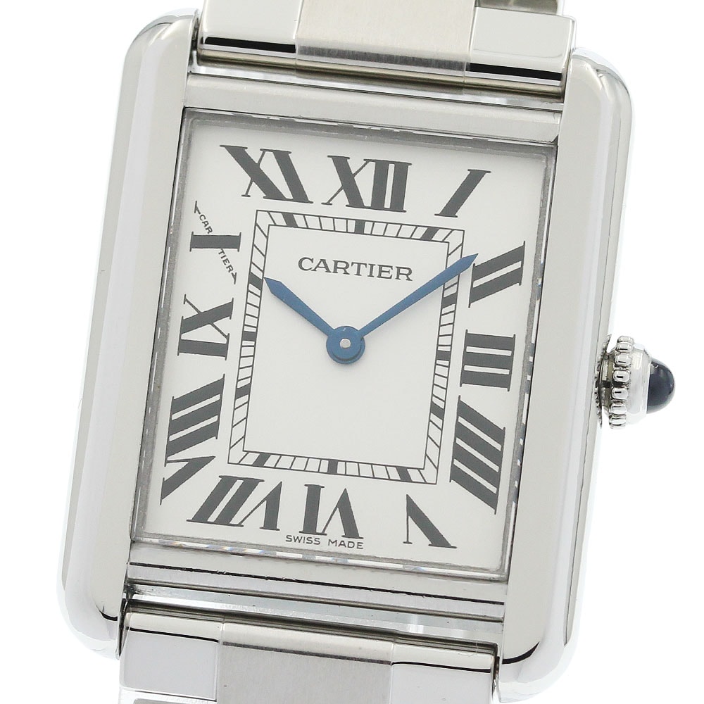 ☆良品 カルティエ タンクソロ SM W5200013 レディース 【中古】