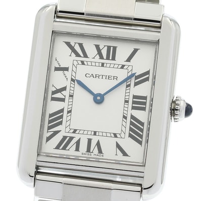 ☆良品 カルティエ タンクソロ SM W5200013 レディース 【中古】