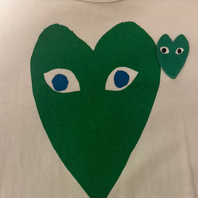 COMME des GARCONS PLAY tシャツL size