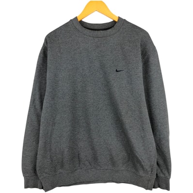古着 00年代 ナイキ NIKE ワンポイントロゴスウェットシャツ トレーナー メンズL相当/eaa599213