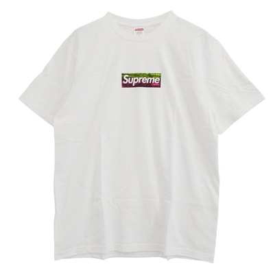 Supreme シュプリーム Tシャツ 25SS Los Angeles Fire Relief Box Logo Tee プリント Tシャツ ホワイト系 L【新古品】【未使用】【中古】