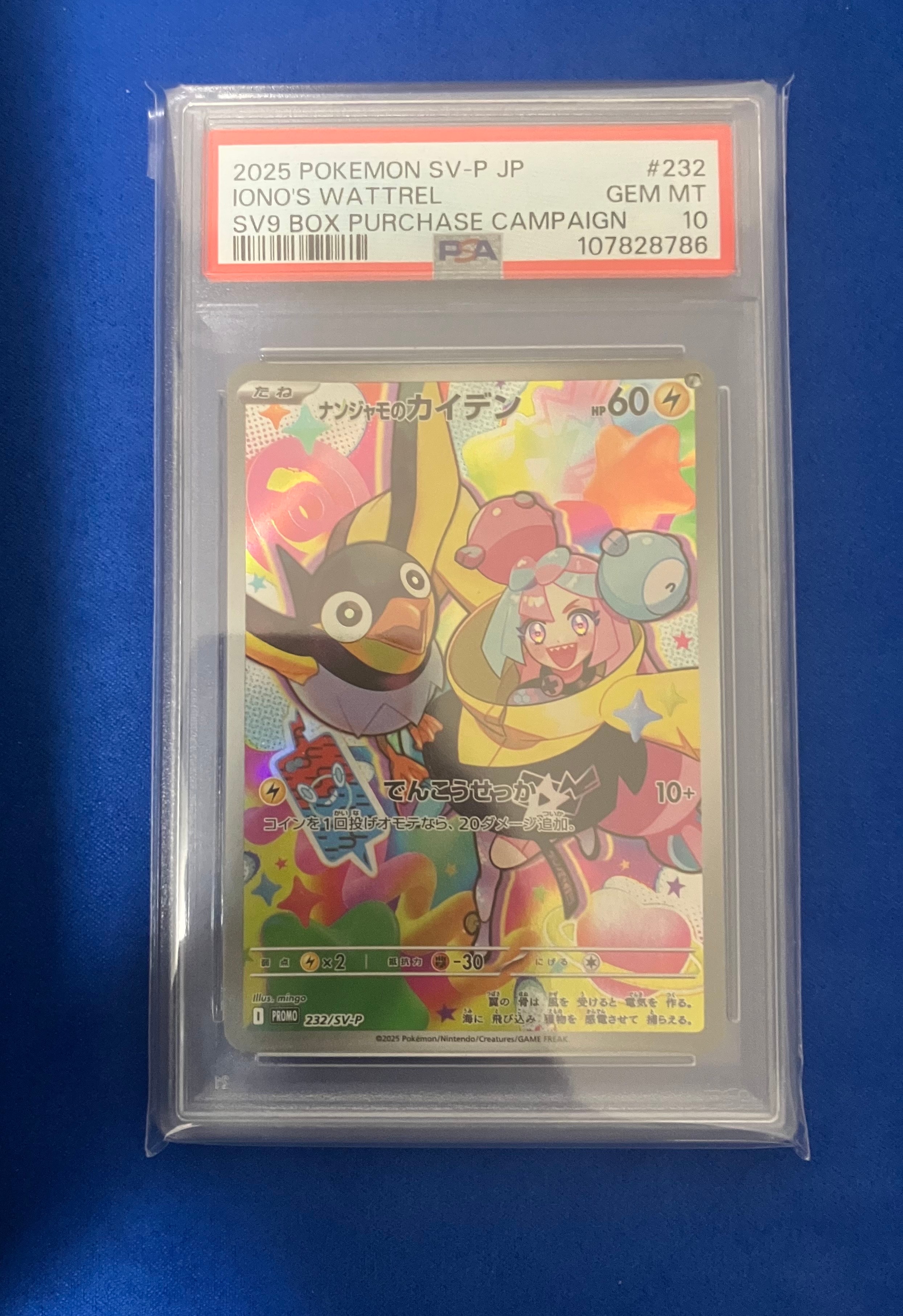 ナンジャモのカイデン P [SV-P 232](プロモーションカード「拡張パック バトルパートナーズ Box購入キャンペーン」)