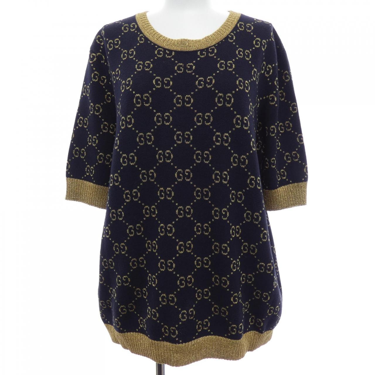 グッチ GUCCI GGコットンラメ ファブリックトップス 526759-X9W83 ニット