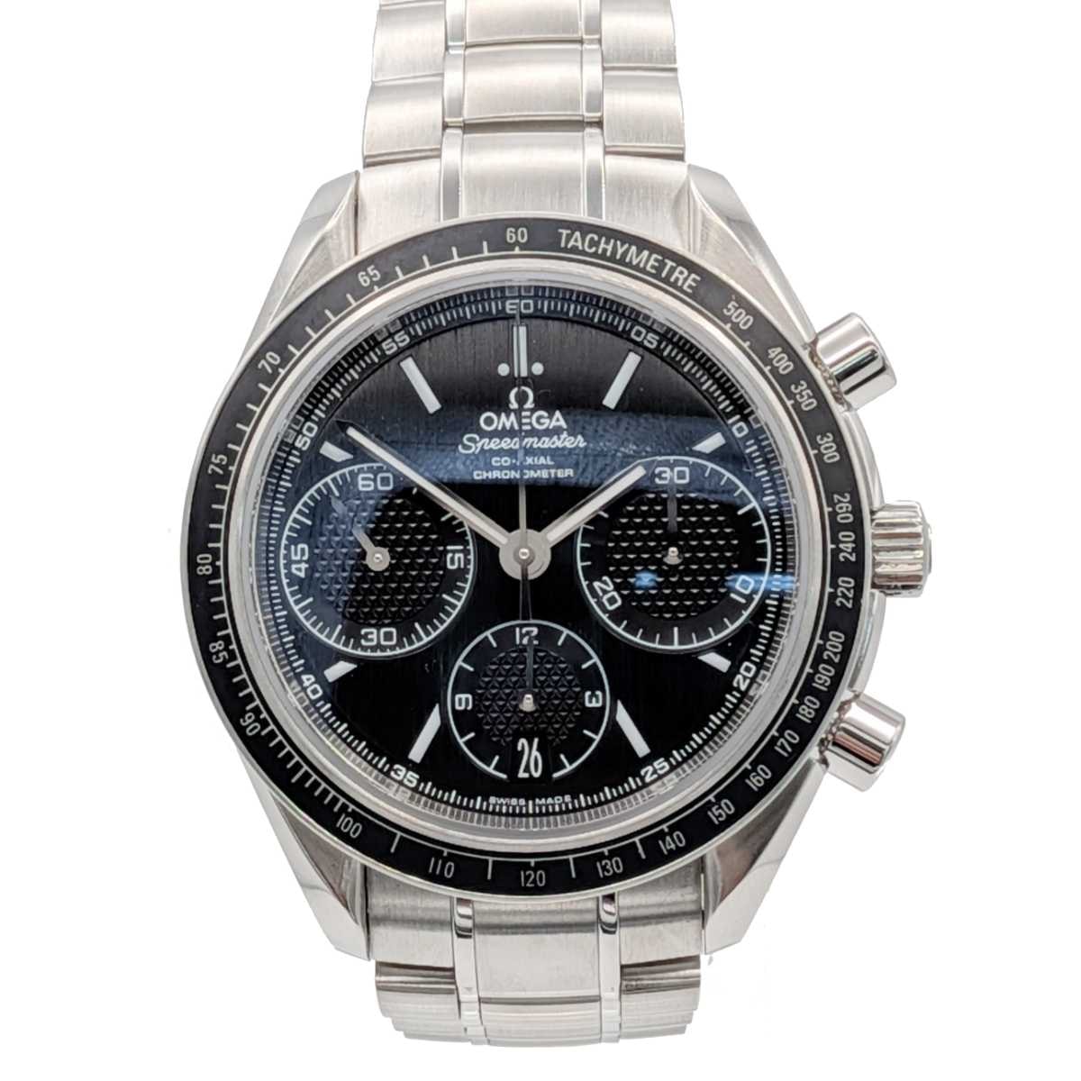OMEGA オメガ スピードマスター レーシング  クロノグラフ 腕時計 326.30.40.50.01.001 ステンレススチール シルバー  メンズ【中古】