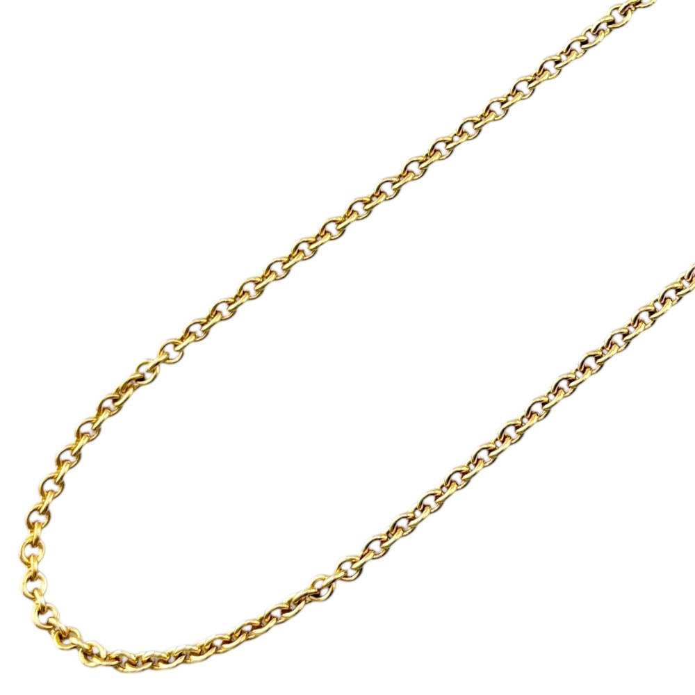 ティファニー ネックレス 18金 K18イエローゴールド レディース TIFFANY&Co. 中古