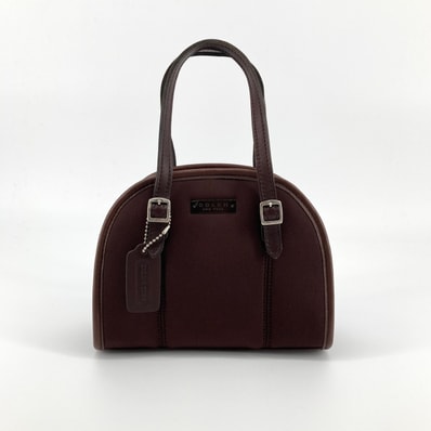 COACH(コーチ) ドーム型 6220 ミニ ハンドバッグ ブラウン