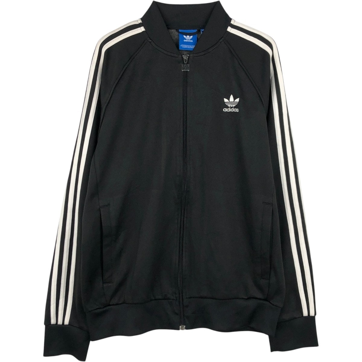 古着 アディダス adidas ORIGINALS オリジナルス トレフォイルロゴ ジャージ トラックジャケット メンズL相当/eaa678117