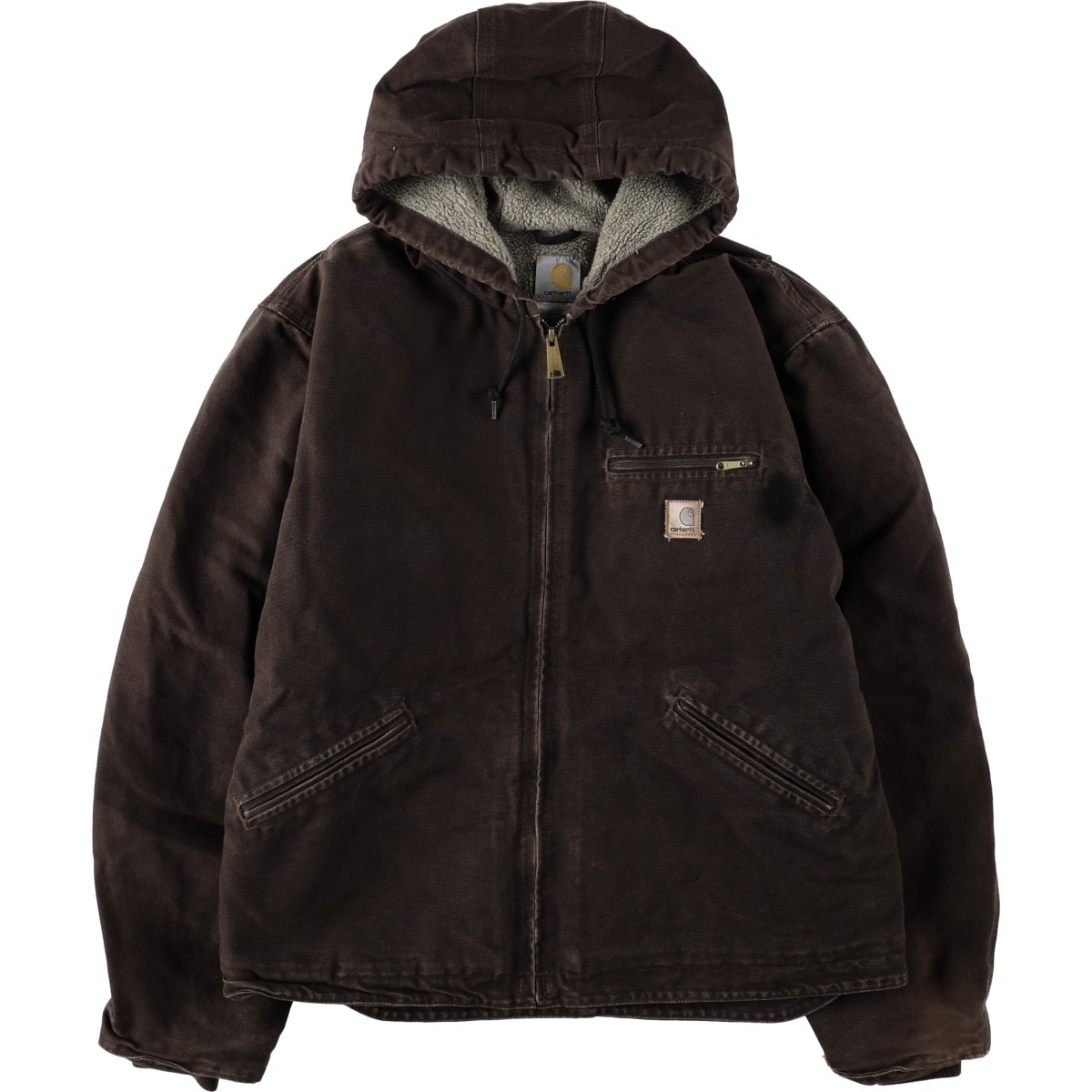 古着 カーハート Carhartt シエラジャケット ダックフルジップパーカー メンズL相当/eaa675592