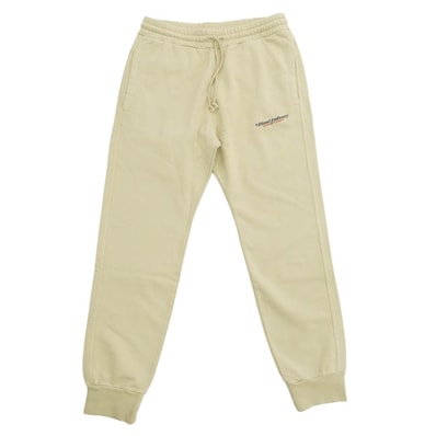 DIESEL ディーゼル パンツ A03747 P-TARY-IND ロゴプリント スウェットパンツ ベージュ系 L【極上美品】【中古】