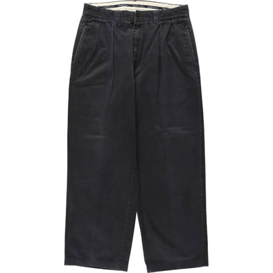 古着 ラルフローレン Ralph Lauren POLO RALPH LAUREN ツータック チノパンツ カナダ製 メンズw32相当/eaa644128