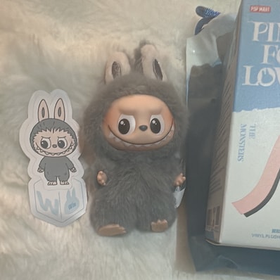 POP MART THE MONSTERS (LABUBU) Pin for Love Series-Vinyl Plush Pendant (N-Z) W