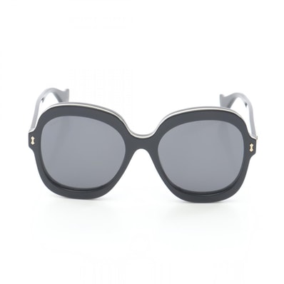 グッチ GUCCI サングラス 衣料品 プラスチック レディース ブラック系 GG1240S-001 【中古】