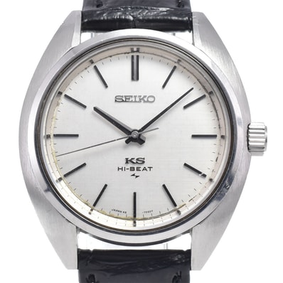 セイコー SEIKO 45-7010 キングセイコー HI-BATE シルバー 手巻き メンズ 腕時計 K#147920