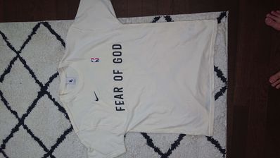 FEAR OF GOD / Nike Warm Up T-Shirt "Sail"