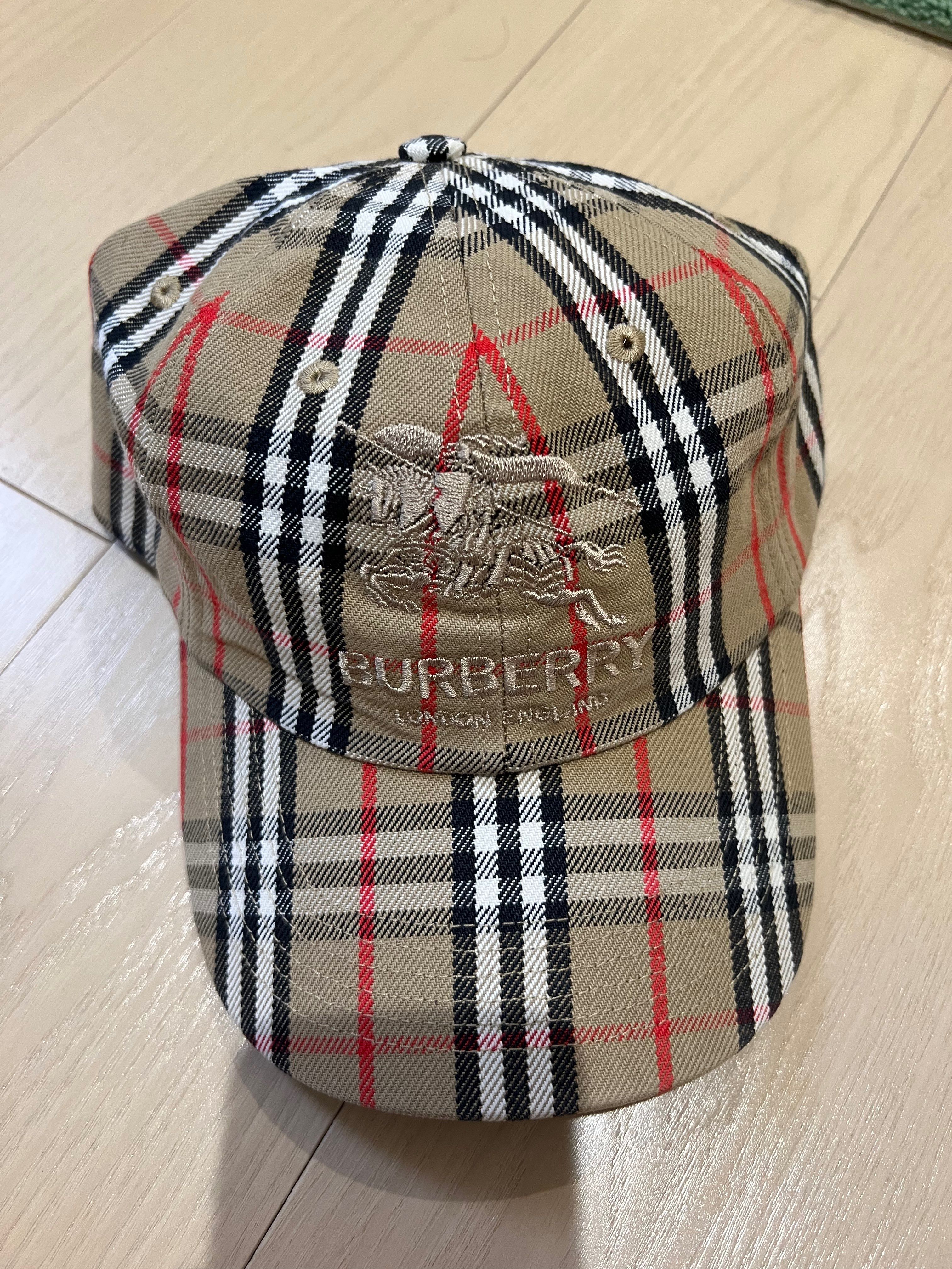 Supreme / Burberry Denim 6 Panel "Beige"