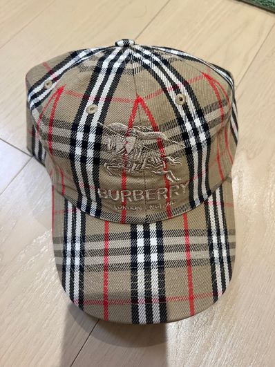 Supreme / Burberry Denim 6 Panel "Beige"