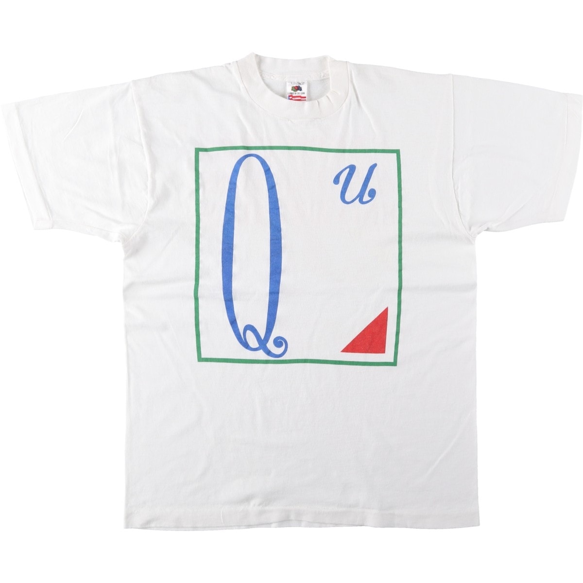古着 90年代 フルーツオブザルーム FRUIT OF THE LOOM カレッジTシャツ USA製 メンズL相当 ヴィンテージ/eaa661568