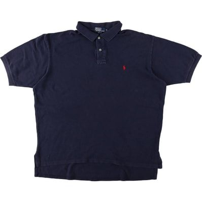 古着 90年代 ラルフローレン Ralph Lauren POLO by Ralph Lauren 半袖 ポロシャツ USA製 メンズXL相当/eaa654584