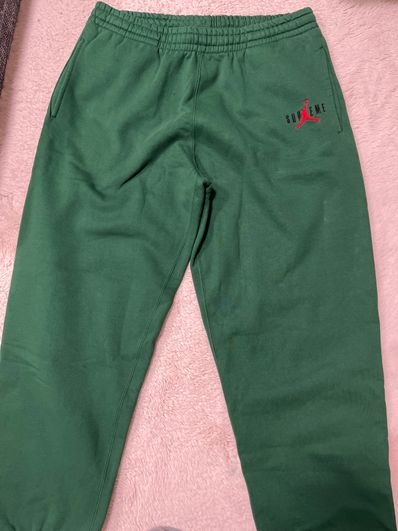 Supreme x Jordan Sweatpant "Green"