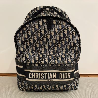 Diortravel Backpack Dior Oblique Jacquard "Navy"